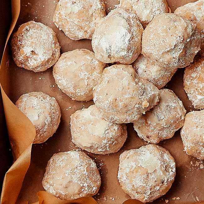 Swedish Snowball Cookies recipe- Lollygag