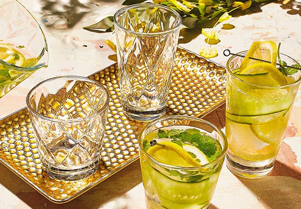Carved Rum & Coke Glass (Set of 6) – SofaPotato
