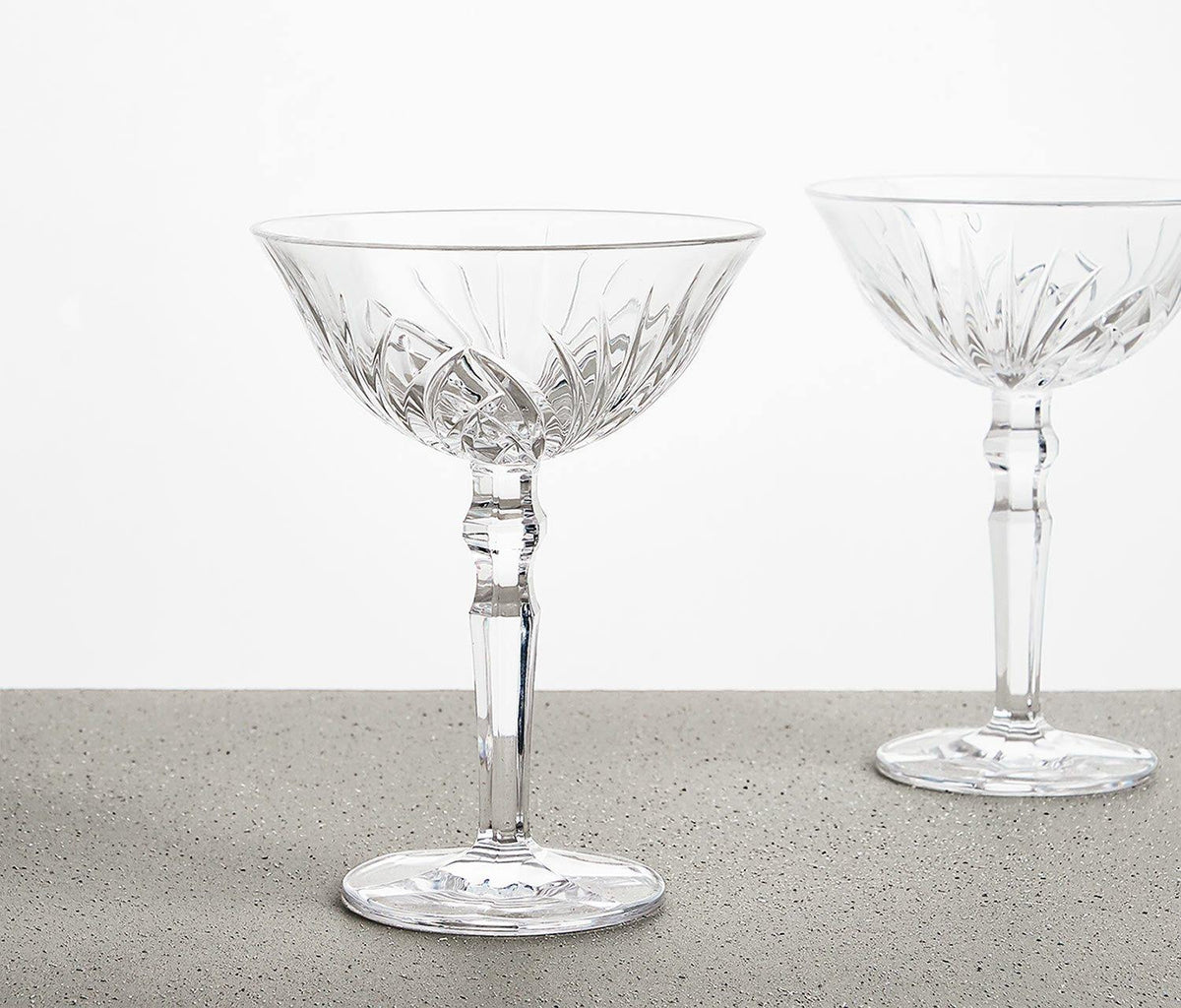 Nora Noblesse Crystal Coupe Glass Set in 2023