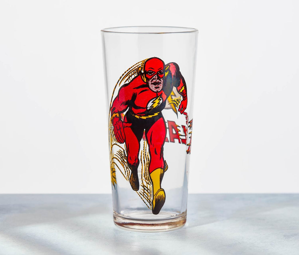 1971 The Flash Pepsi Collector Series Collectable Glass