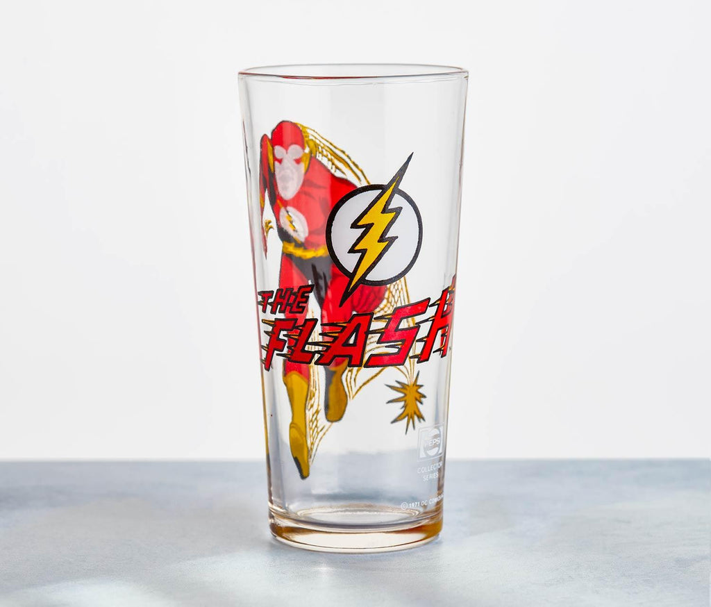 1971 The Flash Pepsi Collector Series Collectable Glass