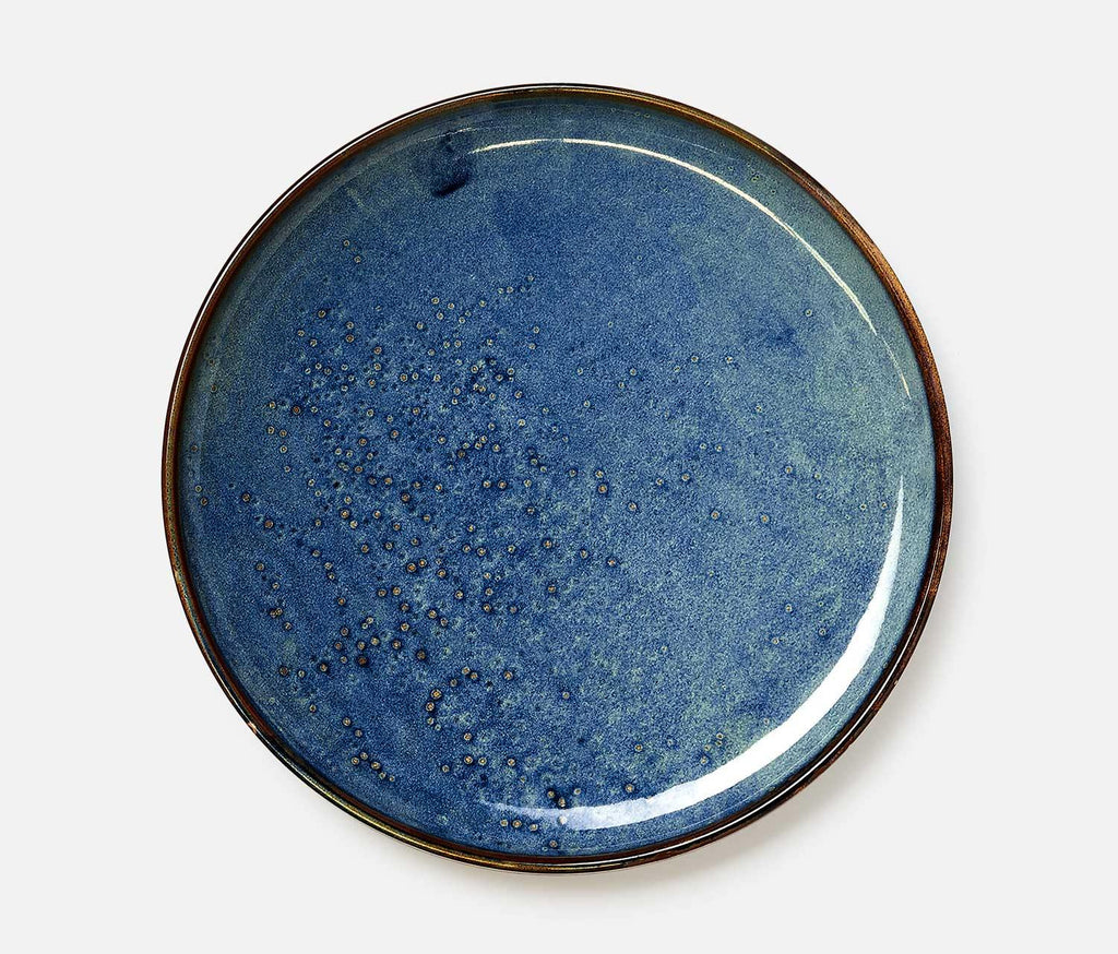 Spirit Wares Blue Stoneware Dinner plate Set