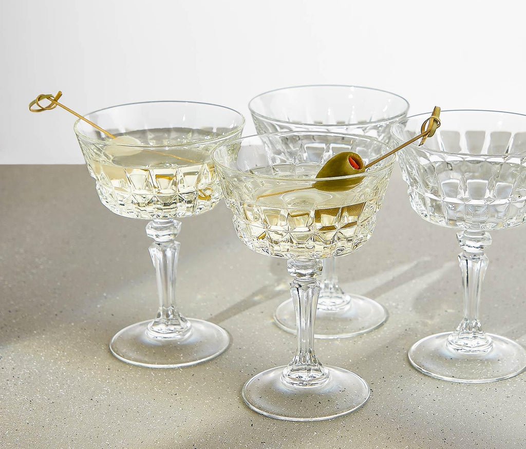 Colbert Coupe Glasses: Set of 4 - Lollygag.co