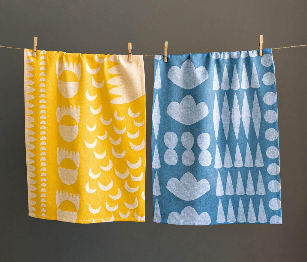 Danica Studio Dreamy Skies Jacquard Kitchen Towel Set - Lollygag