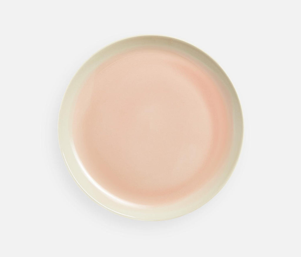 Stoneware rose plate plate