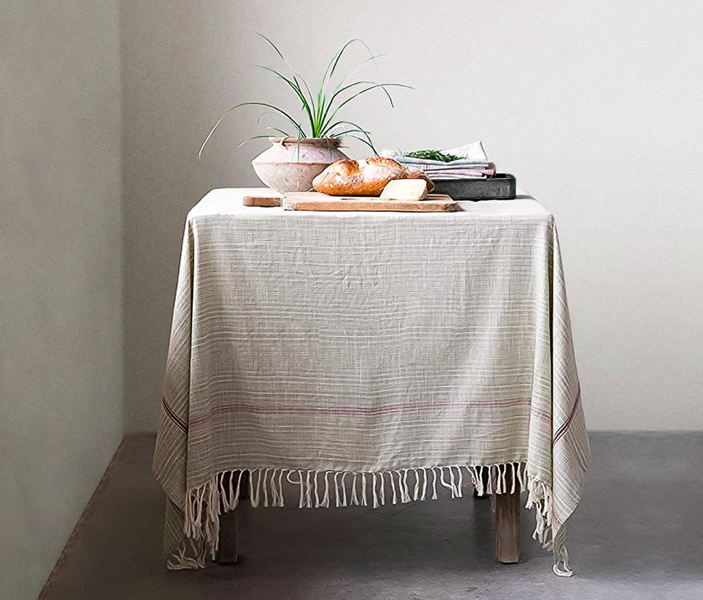 Provence Woven Cotton Table Cloth - lollygag