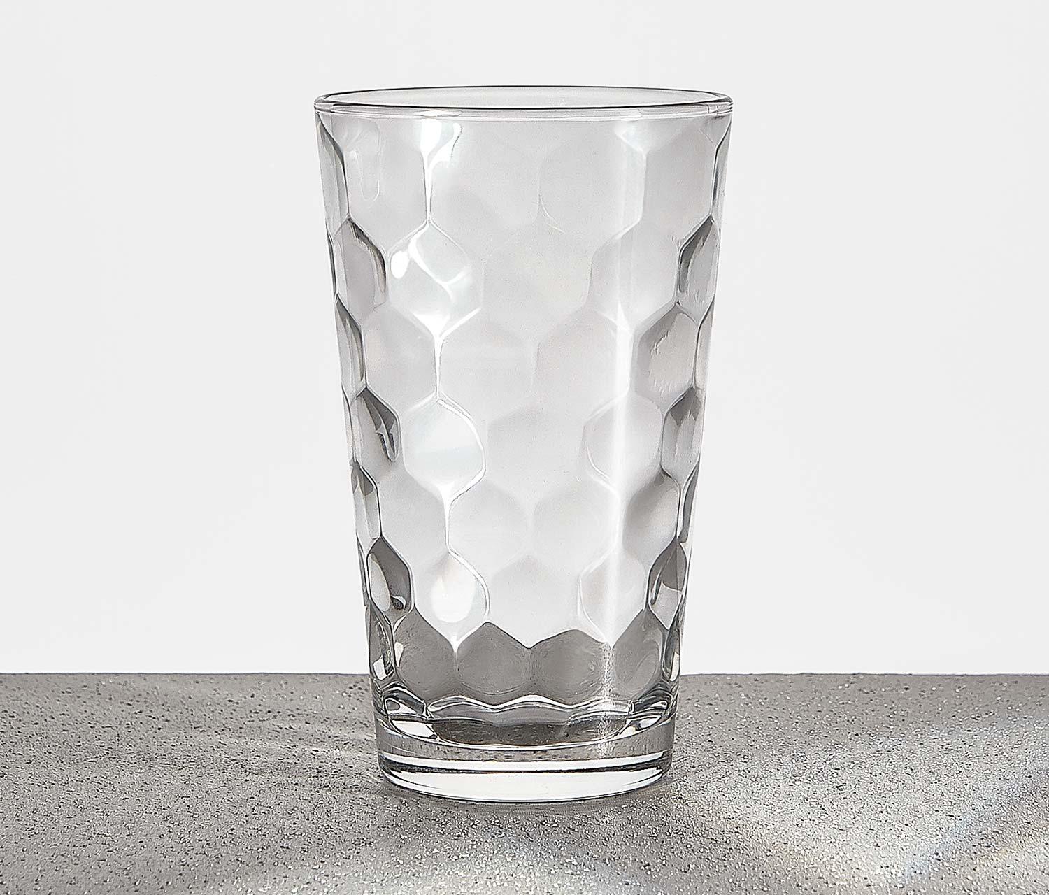 French Honeycomb Iced Tea Glass - Set of Six