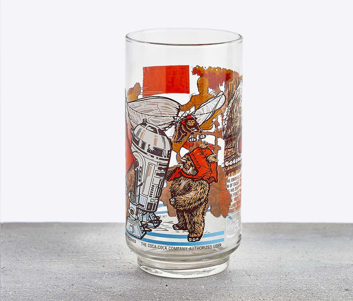 Star Wars Han Solo Return of the Jedi Vintage Glass