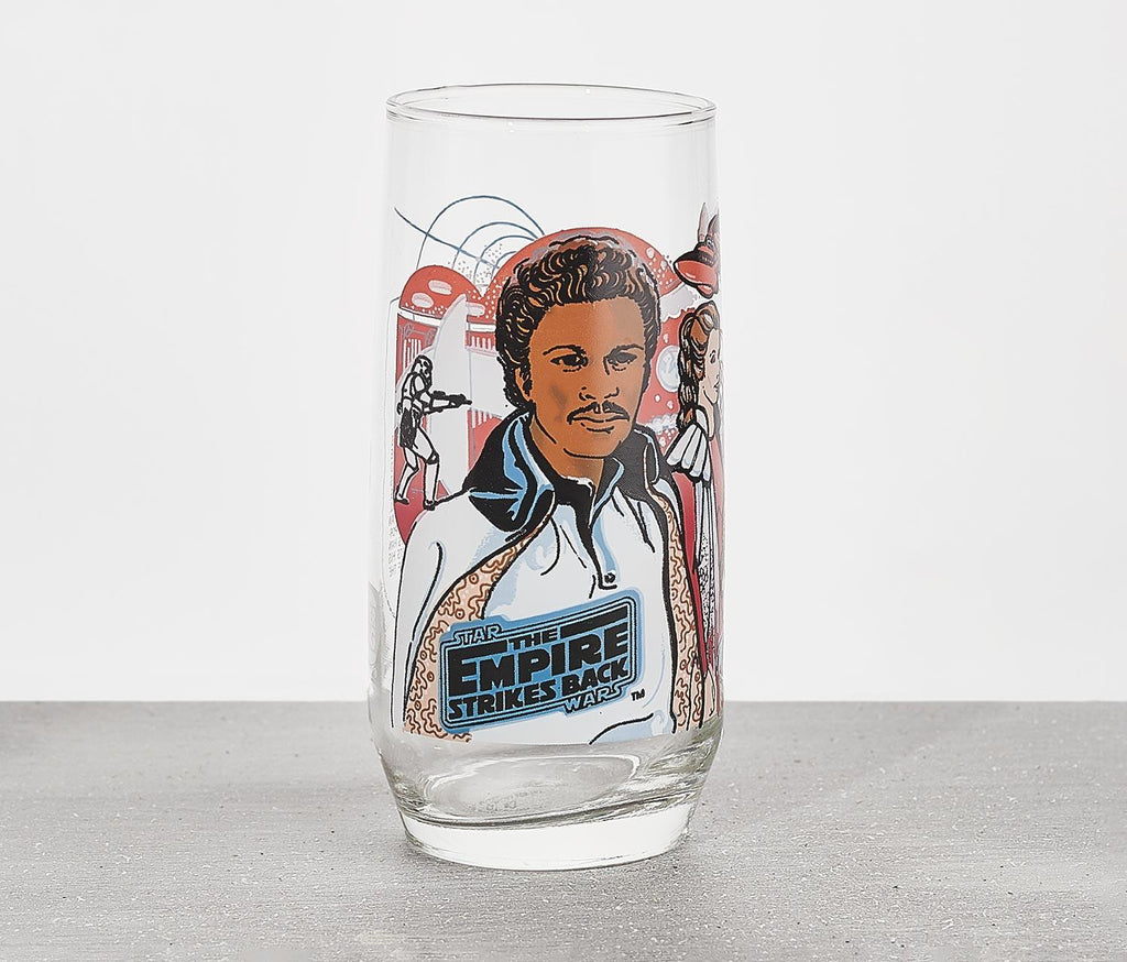 Star Wars Empire Strikes Back Glass Lando Calrissian vintage glass