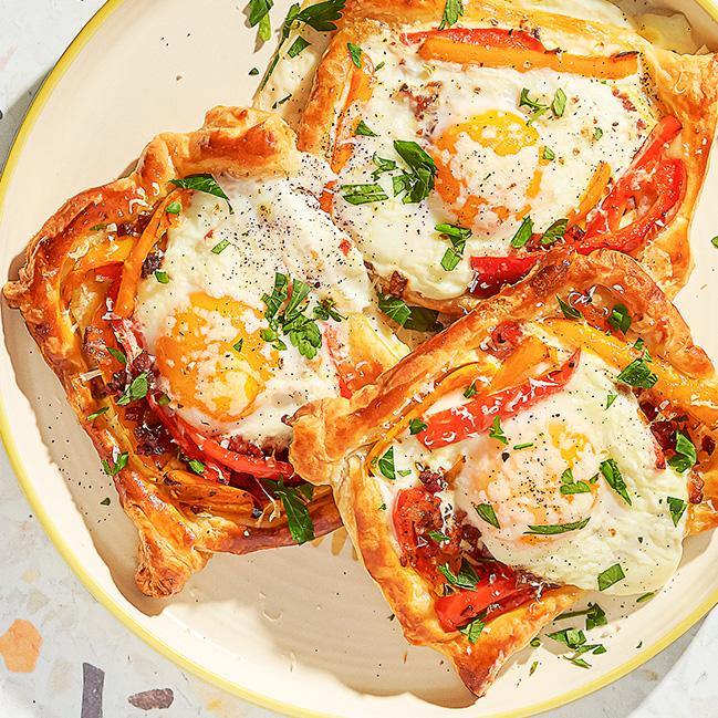 Sweet & Savory Peppers Galette - Lollygag.co