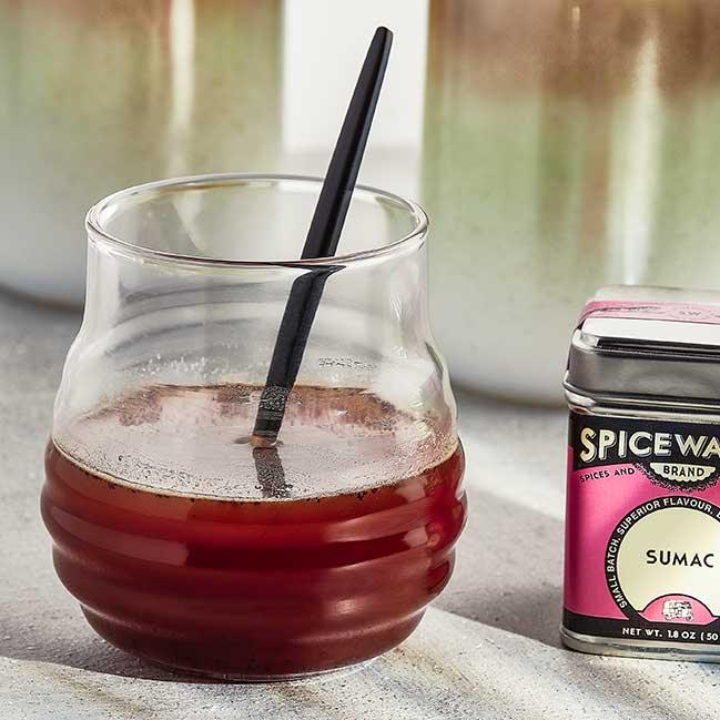 Sumac Simple Syrup recipe lollygag