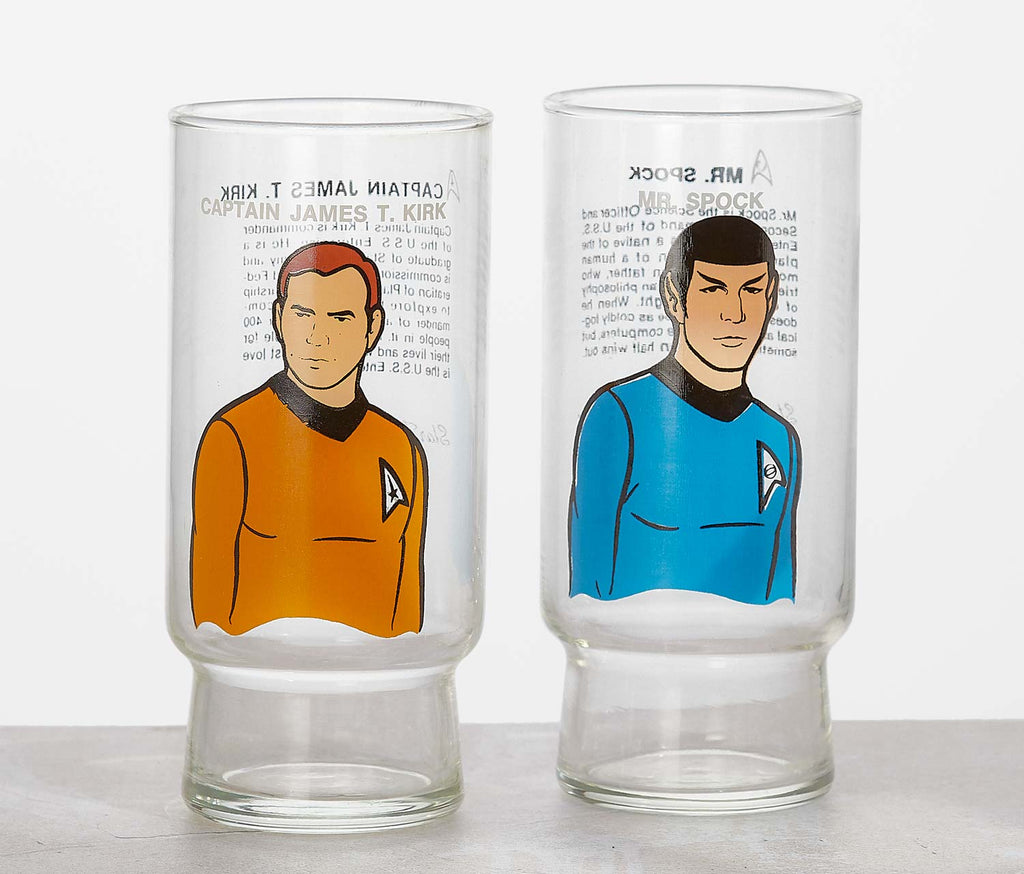 Star Trek 1976  tumblers-james t kirk-spock-lollygag