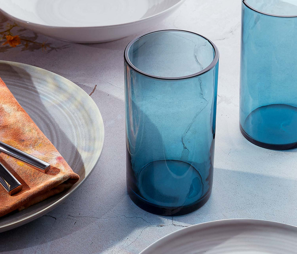 Acopa Pangea Tall Blue Glass - Lollygag