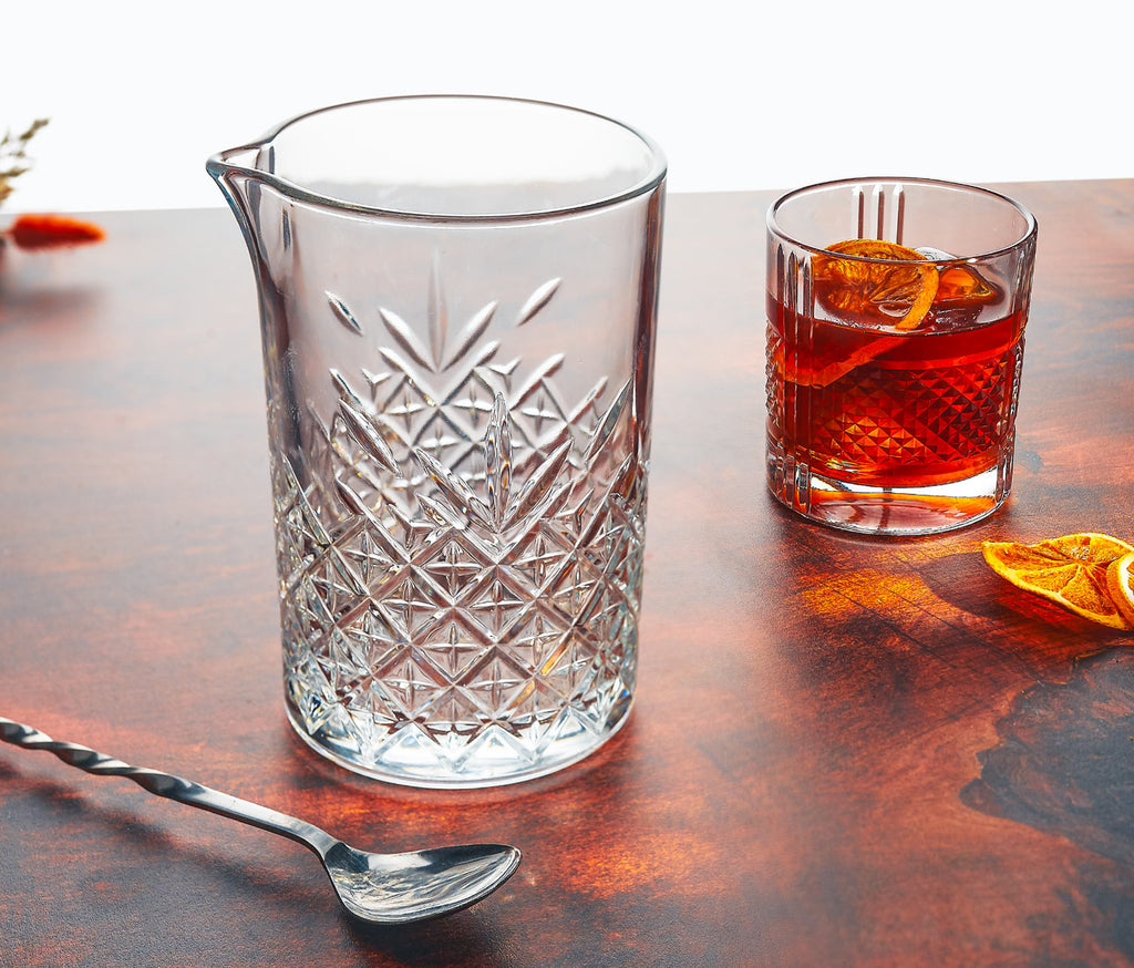 Pelham Art Deco Mixing Glass & Utensil Bar Set - Lollygag