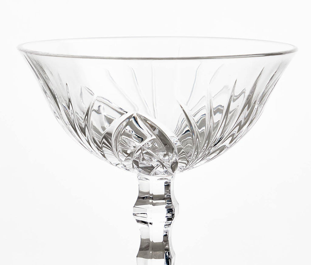 Nachtmann Palais Art Deco Crystal Coupe Glass