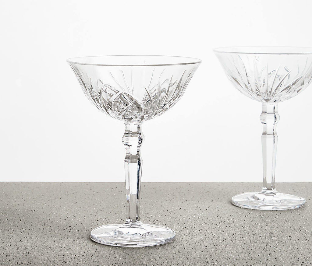 Nachtmann Palais Art Deco Crystal Coupe Glass