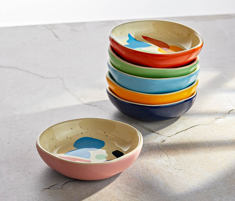 Bits & Dots Pinch Bowls (Set of 6), Now Designs by Danica