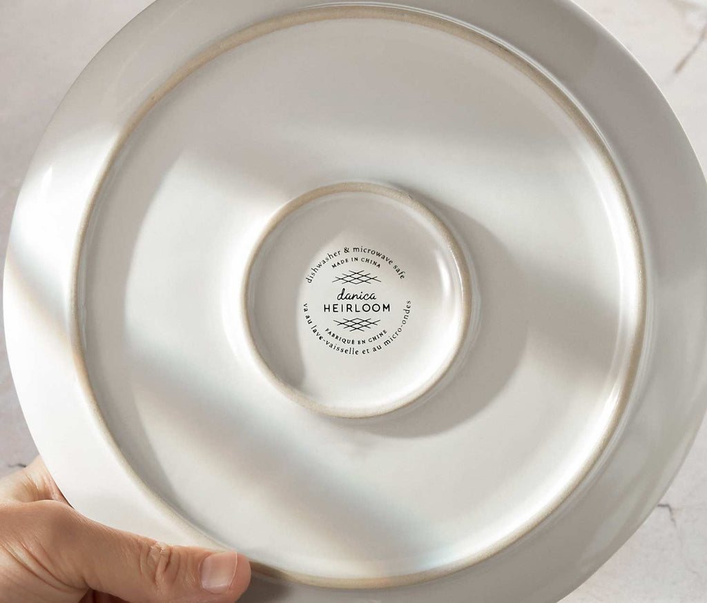 Danica Heirloom Aquarius Oyster White Dinner Plate - Lollygag