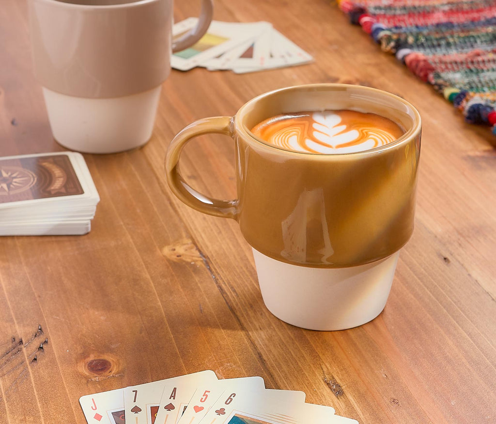 Earthtone Nesting Mugs Set-lollygag