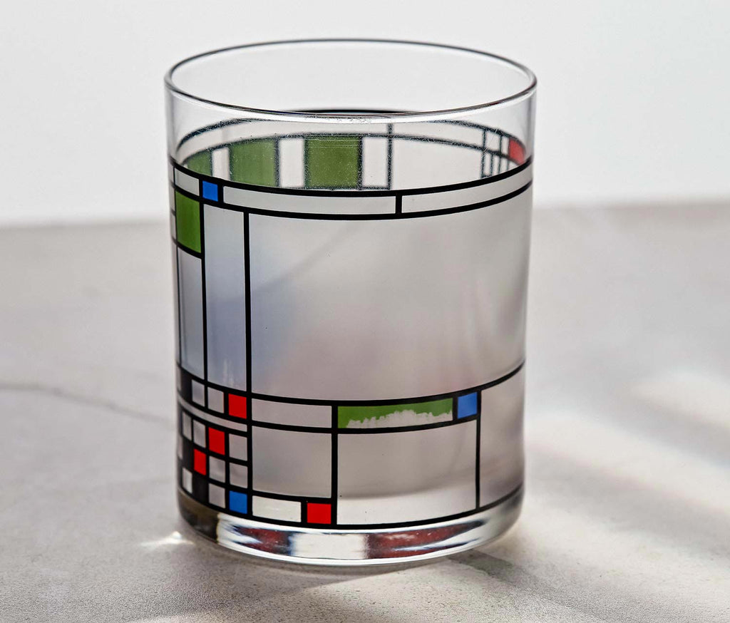 Frank Lloyd Wright Coonley Playhouse Window Tumbler Set