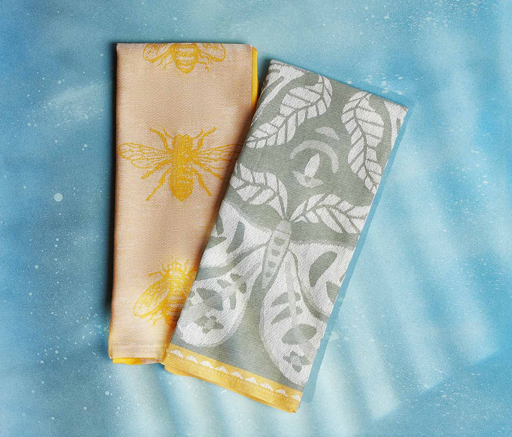 Honeybee & Nocturna Jacquard Dishtowel Set - lollygag