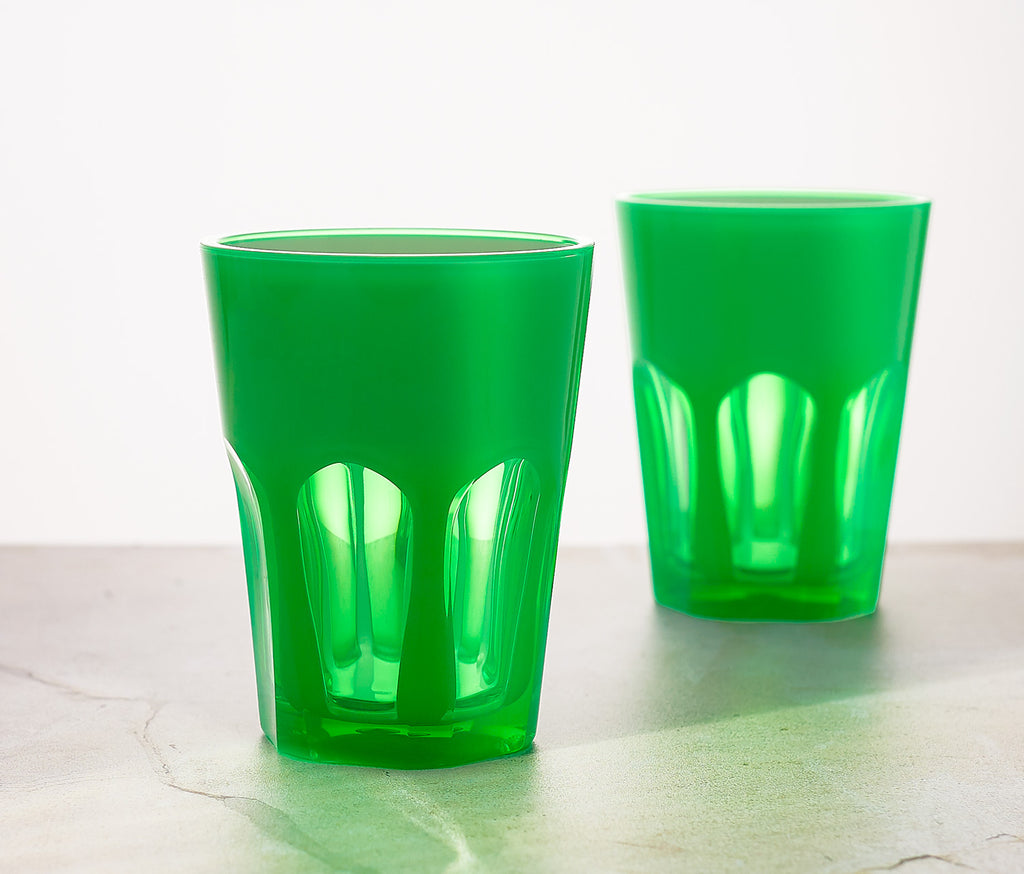 Mario Luca Giusti Green Double Face Acrylic Tumbler  - lollygag