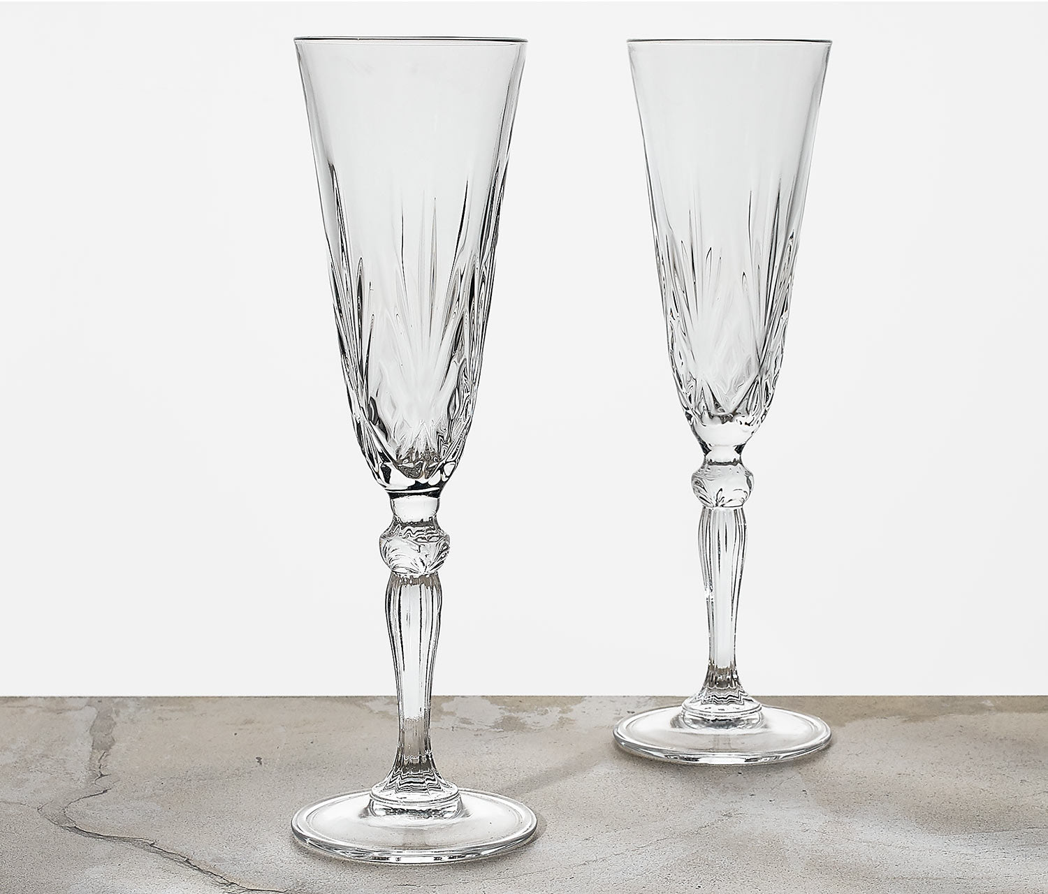 4 RCR Crystal Wine Glasses Cut Lead Crystal Glass Set, Vintage Wine Glass,  Italian Crystal Wine Glass, Vintage Crystal Flutes 