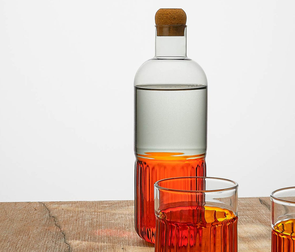Borosilicate Glass Carafe and Tumbler Glasses Set - lollygag