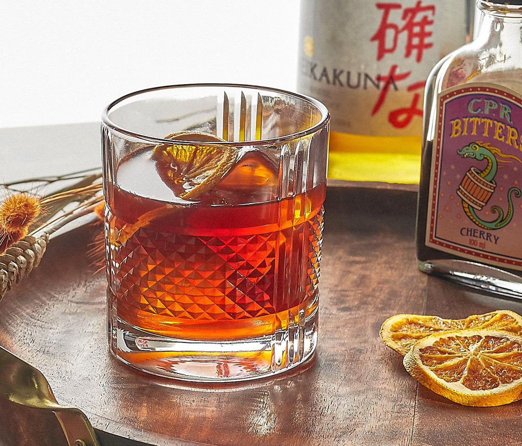 Vidivi Prisma Studded Old Fashioned Tumbler Glass - Lollygag