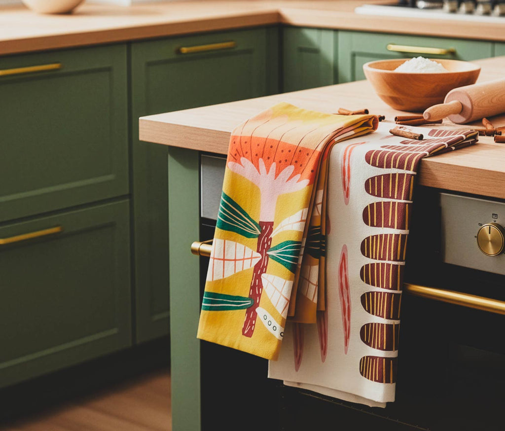 Danica studio Venus linen cotton dishtowels