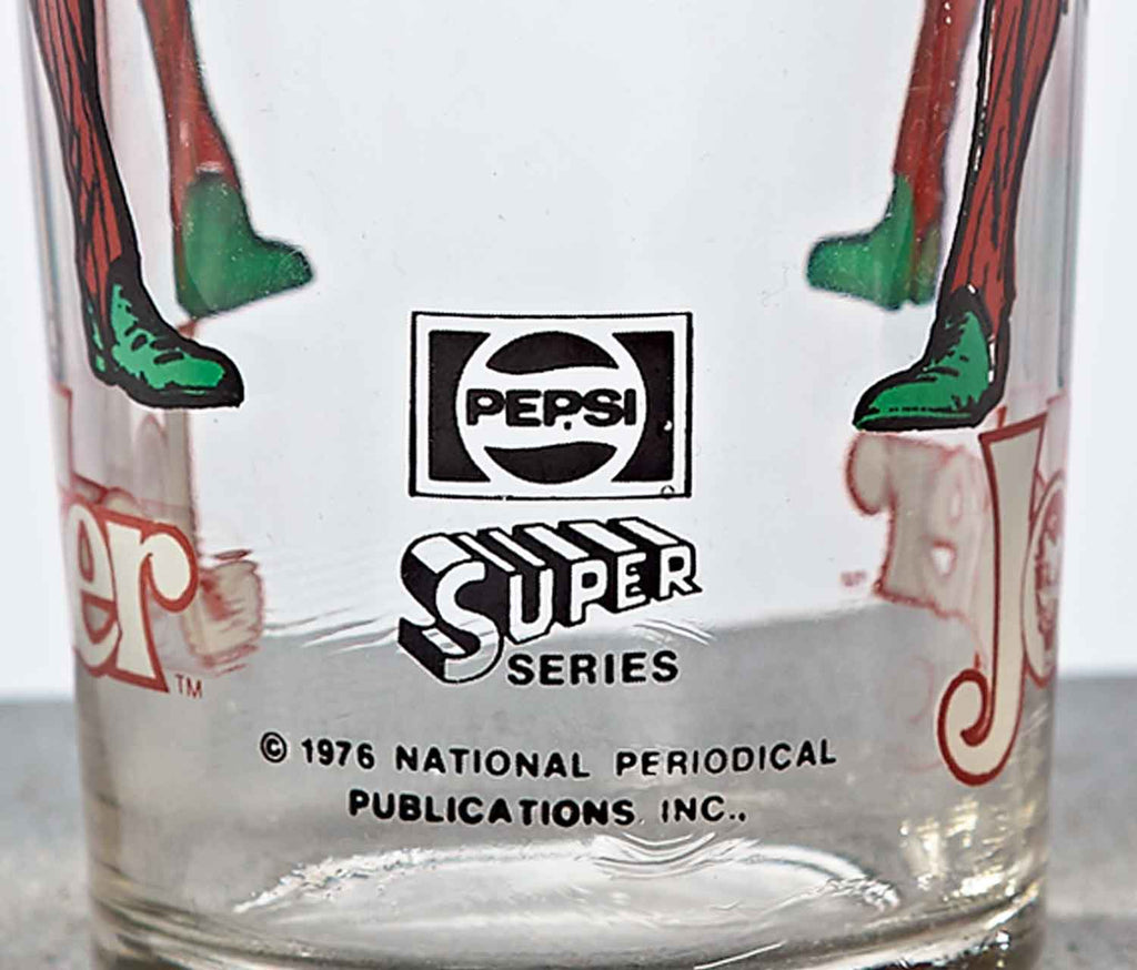 1976 Joker Pepsi Super Series Collectible Glass