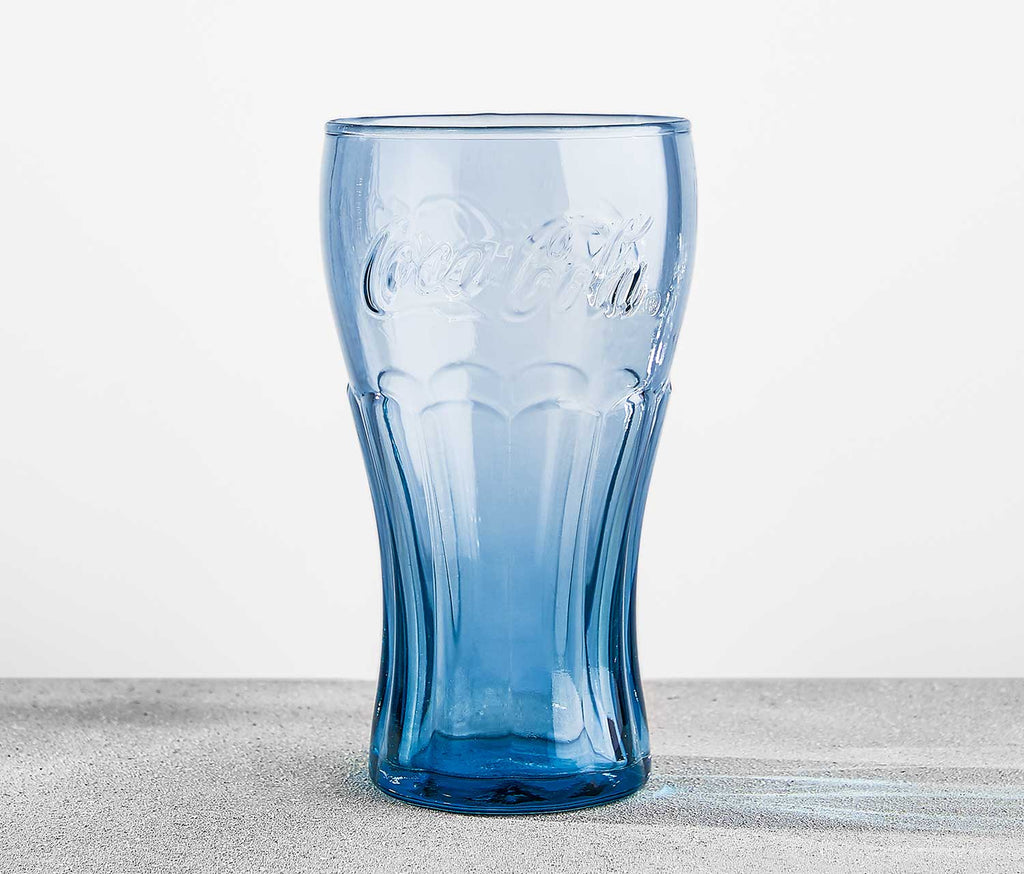 Vintage Rainbow Coca Cola Tall Glass Set