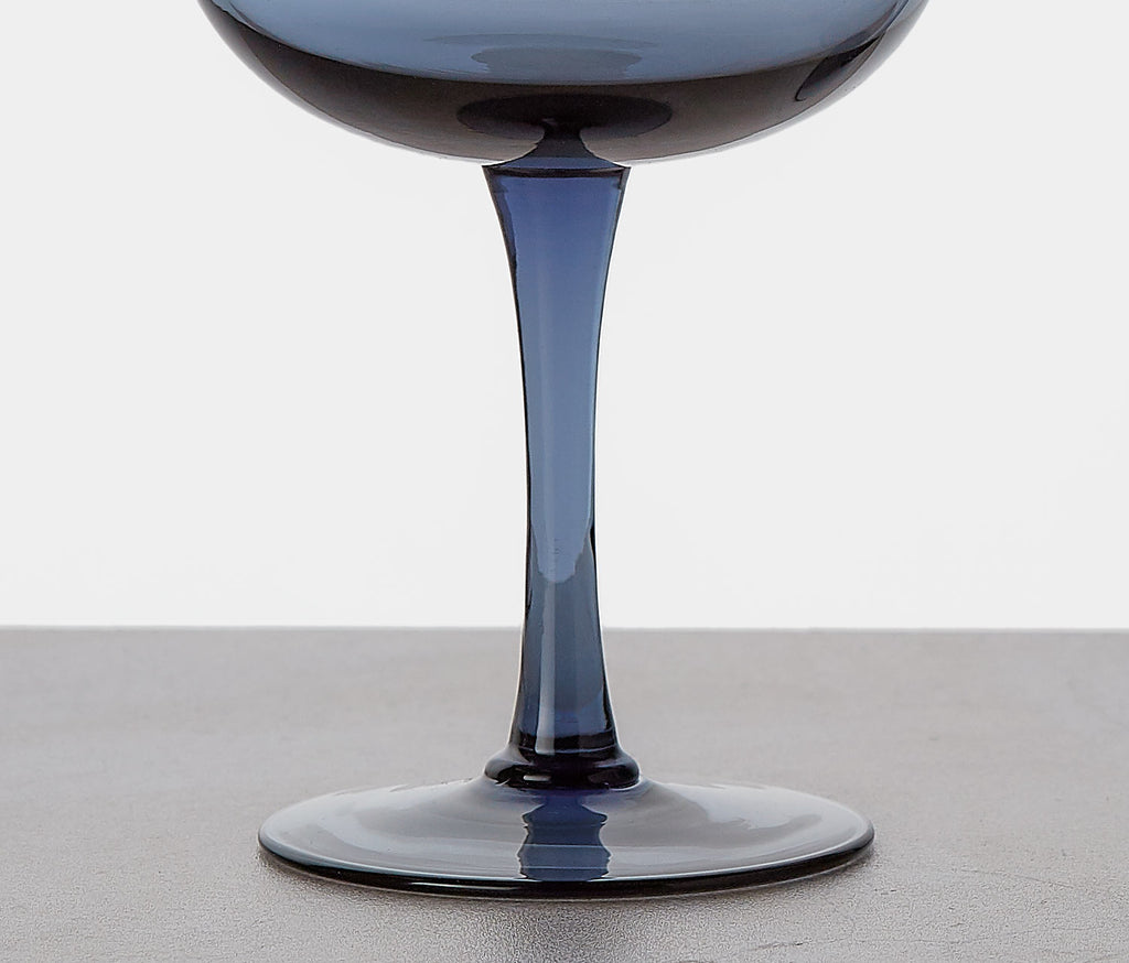 Vintage stemware coupe Wine Glasses