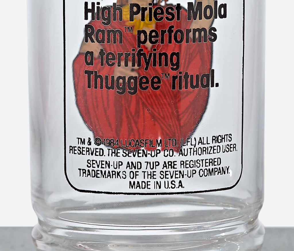 Indiana Jones Temple of Doom movie 7-Up collector - Lollygag