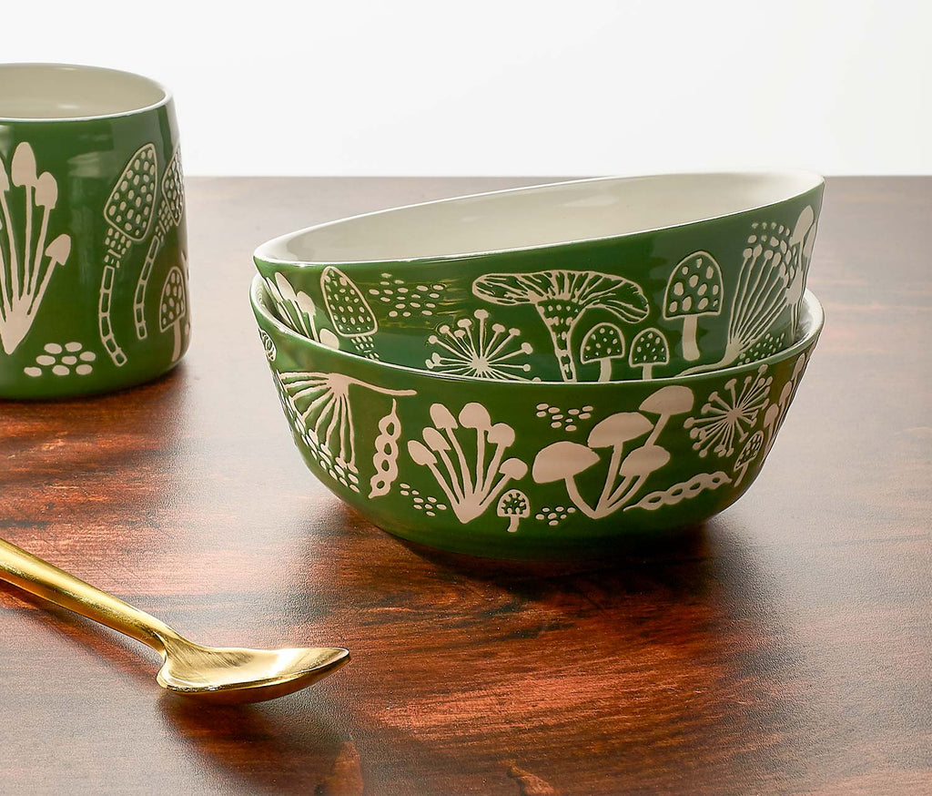 Wildgrove Imprint Cereal/Side Bowls: Set of 2