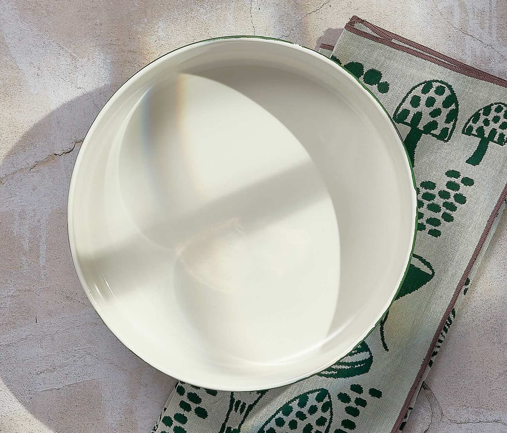 Wildgrove fungi Large Low Serving Bowl - Lollygag