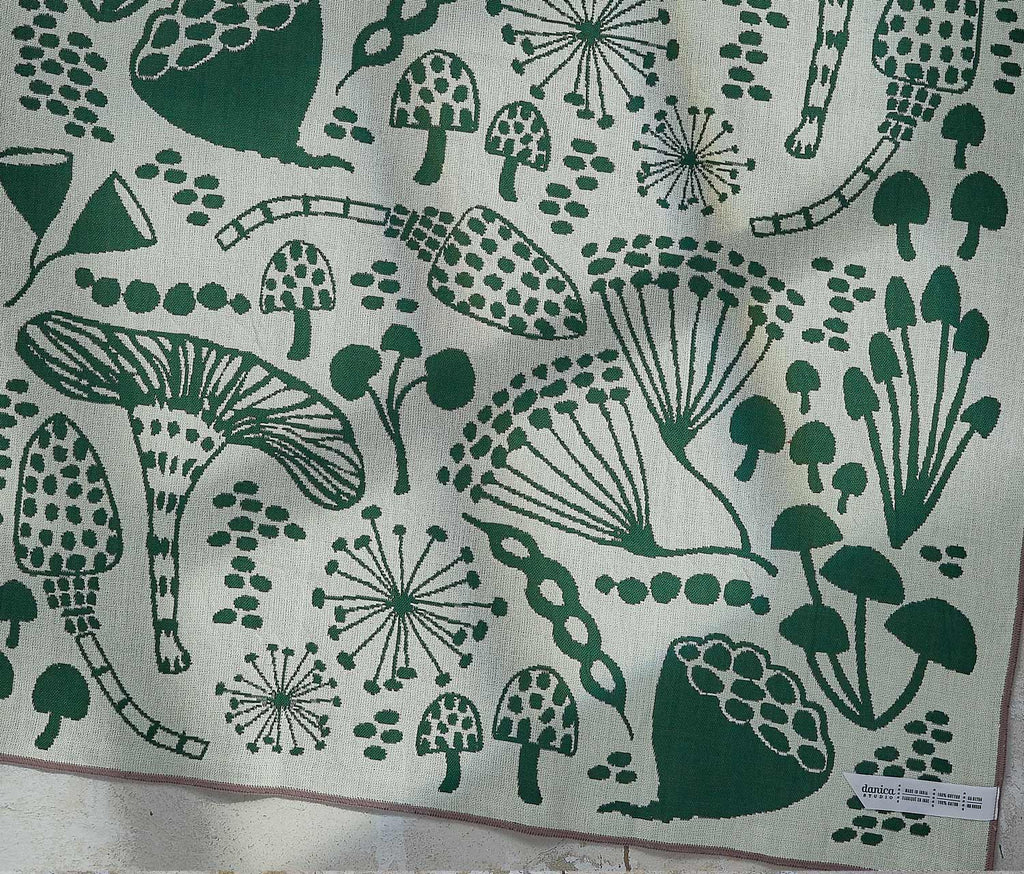 fungi nature Double Jacquard Cloth Dishtowel - lollygag