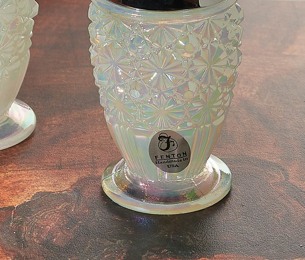 Vintage Fenton Opalescent Salt & Pepper Shaker - Lollygag
