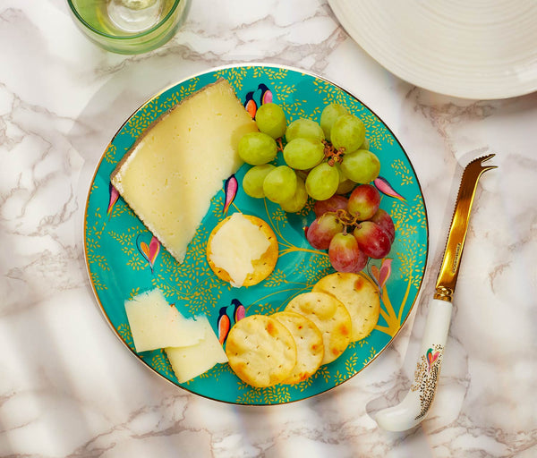 Chelsea Cheese Plate/Cheese Knife Set: Sara Miller London