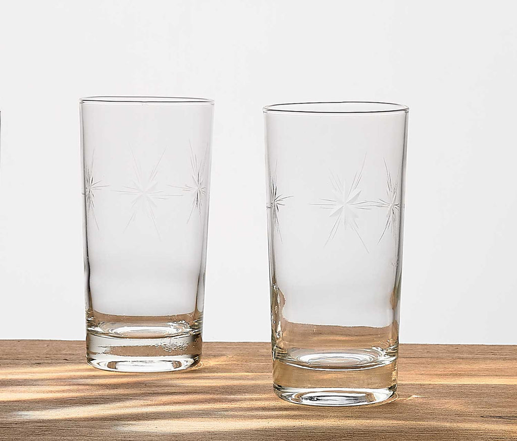 Vintage Atomic Starburst Beverage 3 Set: Fostoria