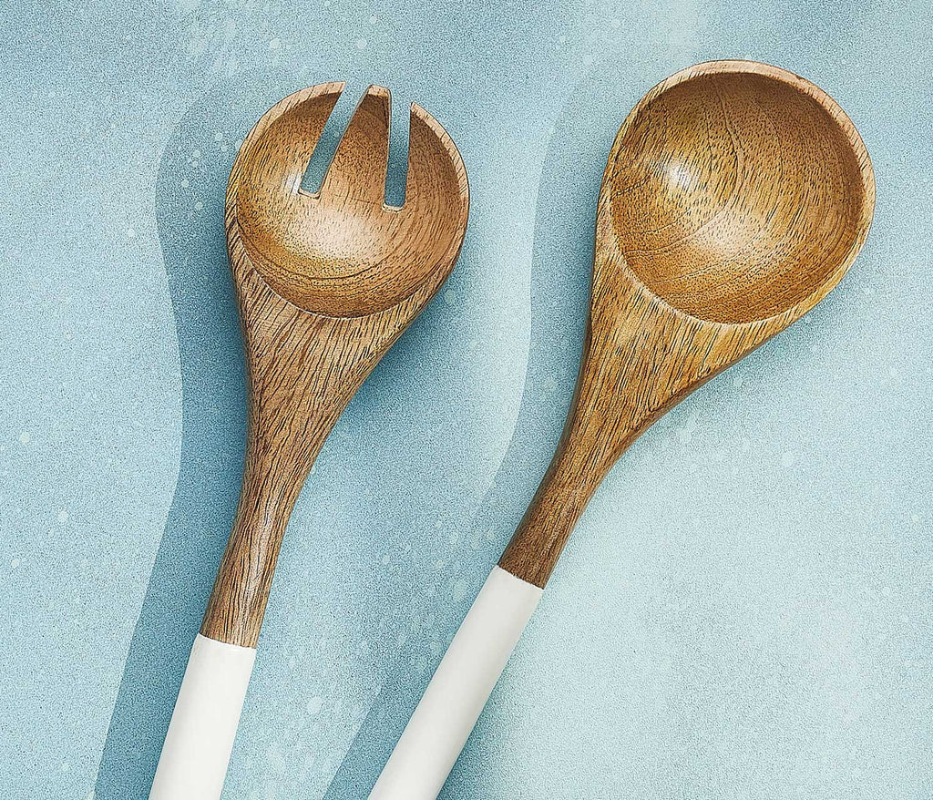 🔥 Aquarius Oyster White Large Serving Bowl Sets