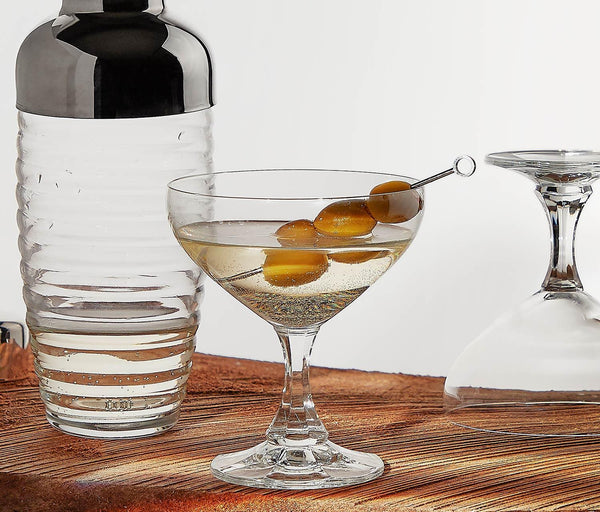 COCKTAIL SET - MARTINI GLASSES, ICE BUCKET, SHAKER AND MORE