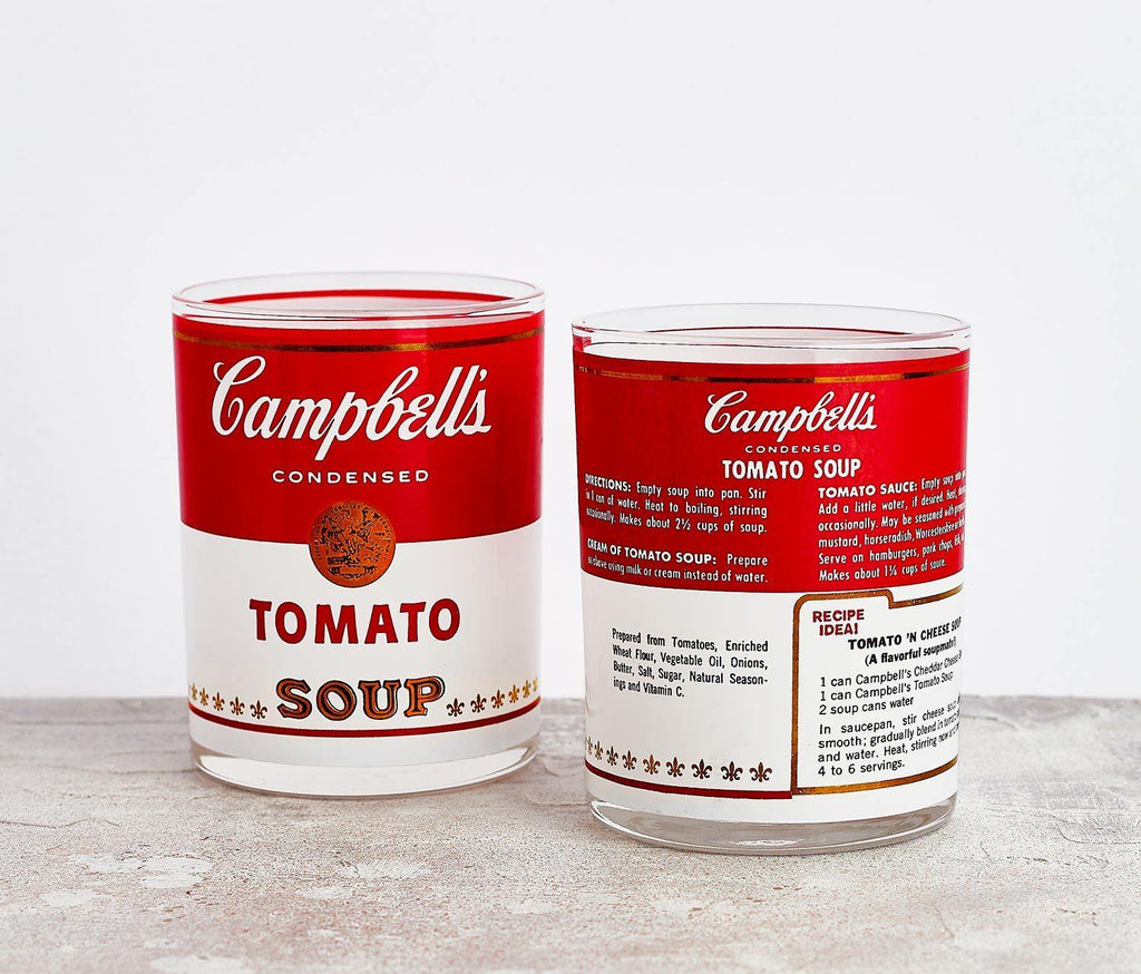 Vintage Campbell's Tomato Soup Tumblers - Lollygag