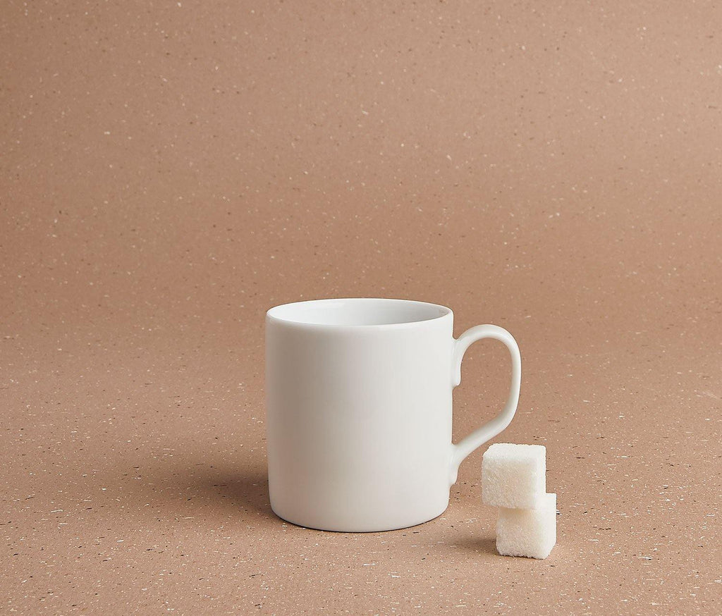 Portmeirion Charlotte Pastel Espresso White Mugs Set