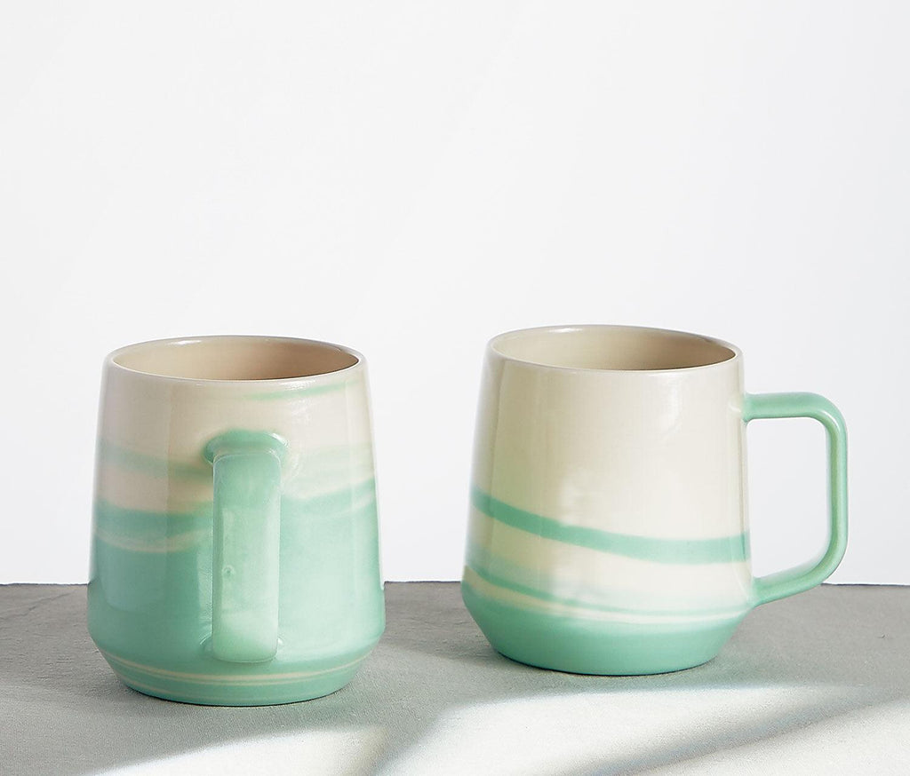 Coffee tea Mint Mug by Clay Factor