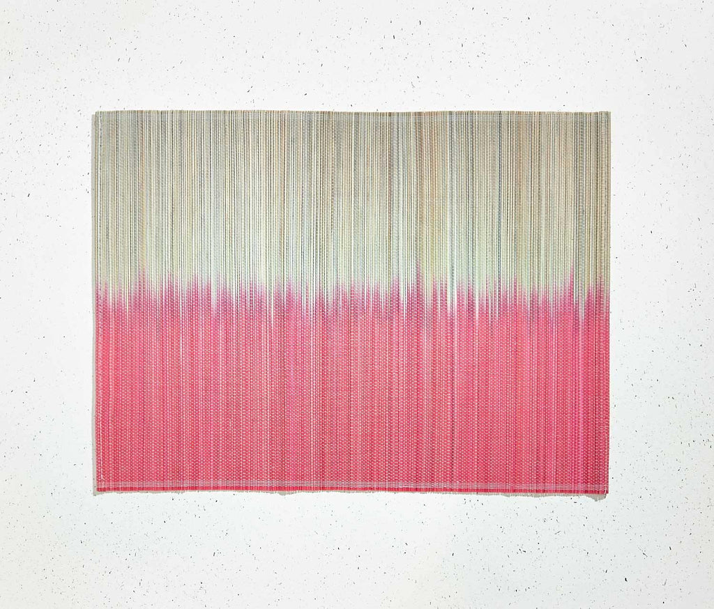 Cyprus Sunset Dip-Dyed Bamboo Placemats - Set of 2 - lollygag