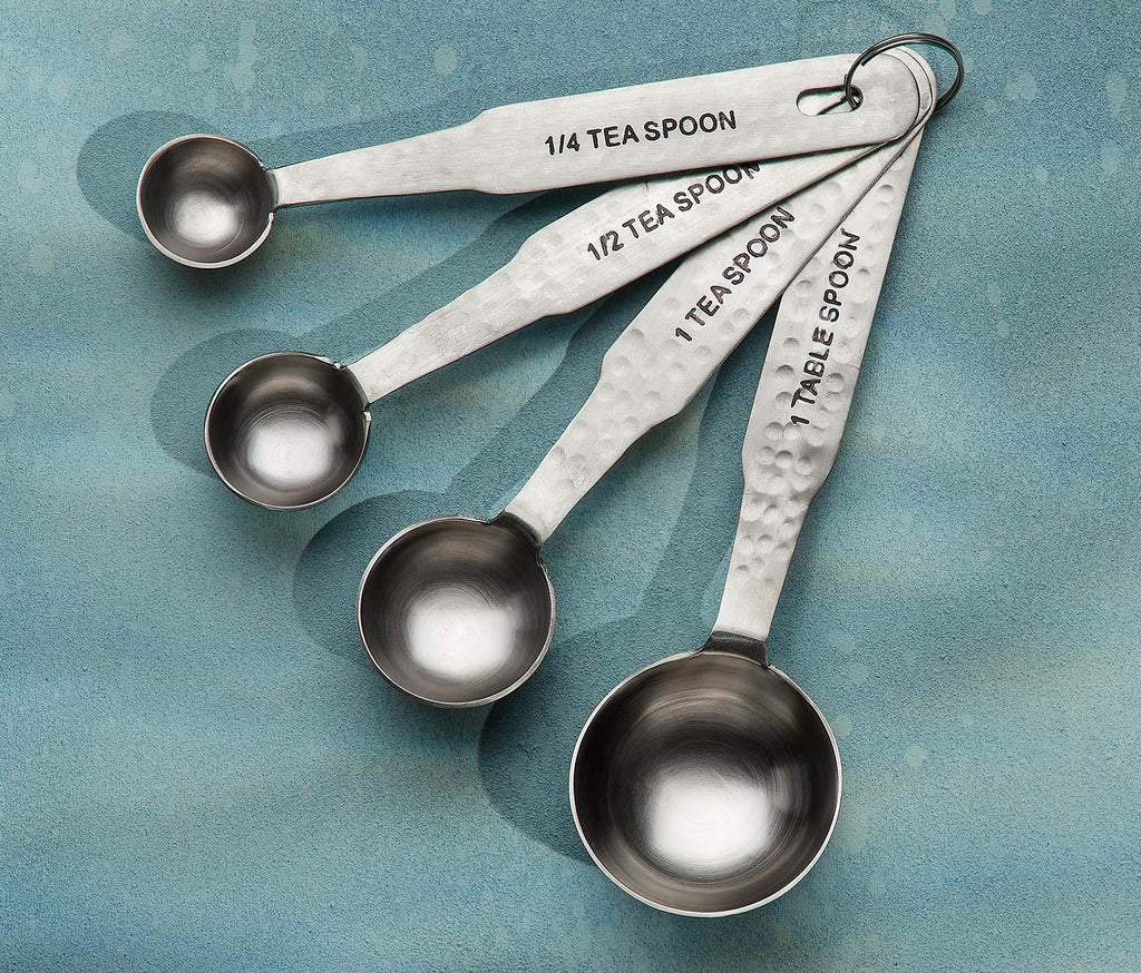 Danica Heirloom-Hammered-Stainless Steel-Measuring Spoons