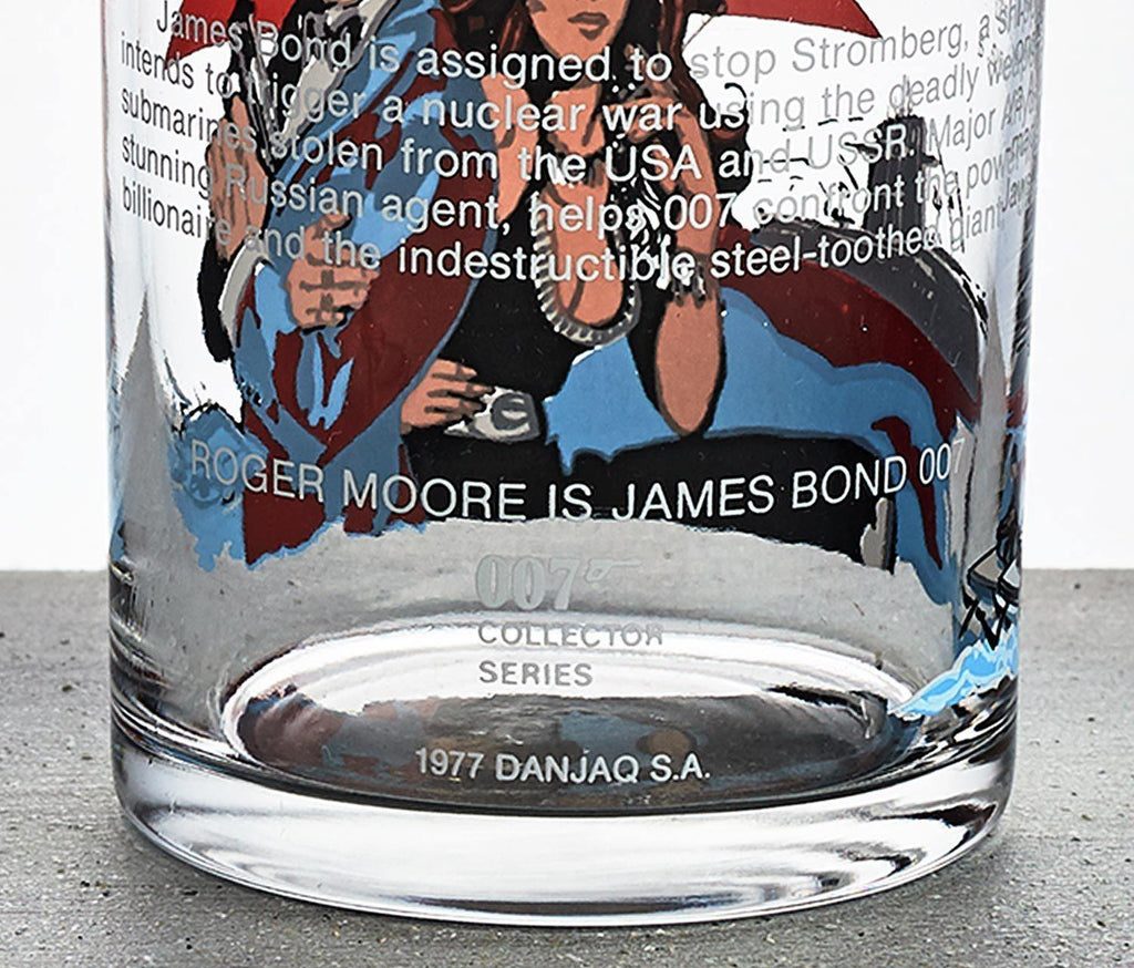 James Bond 007 The Spy Who Loved Me Drinking glass - lollygag