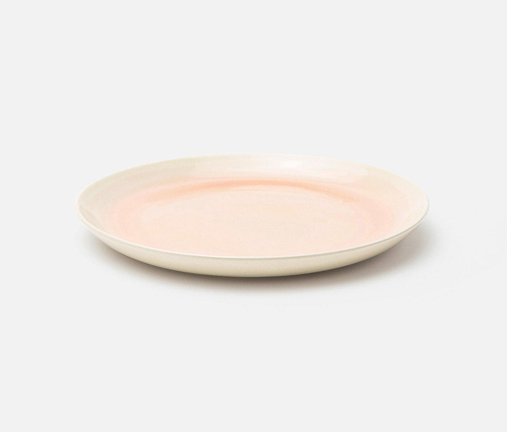 Blue Pheasant Rose Pink Lanna Dinner Plate Set