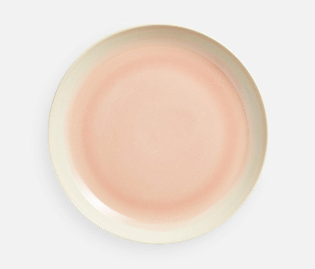 Blue Pheasant Rose Pink Lanna Dinner Plate Set